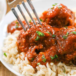 Porcupine Meatballs