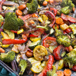 Garlic Herb Roasted Vegetables
