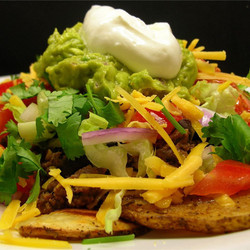 Mexican Potato (Irish) Nachos