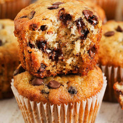 Banana Chocolate Chip Muffins