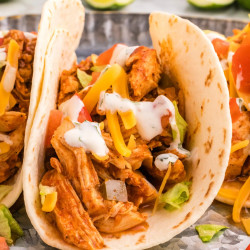 Slow Cooker Chicken Tacos