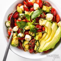Avocado Caprese Salad