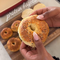 Protein Bagel Breakfast Sandwich