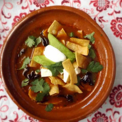 Sopa Azteca-sopa De Tortilla(tortilla Soup)