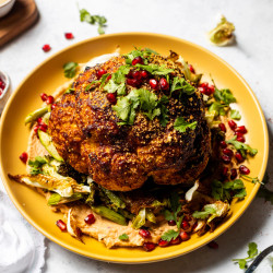 Whole Roasted Cauliflower