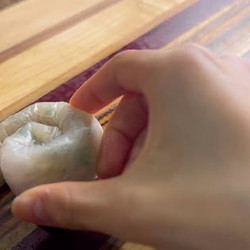 Air Fryer Shrimp Dumpling Spirals With Bang Bang Sauce