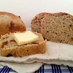 Bread Machine Banana Date Bread