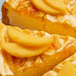 No Bake Mango Cheesecake