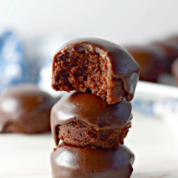 Texas Sheet Cake Bites
