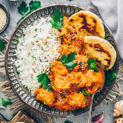 Veganes Tofu Tikka Masala