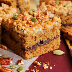 Caramel Chai Pumpkin Coffee Cake
