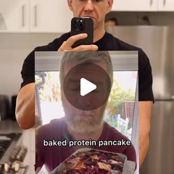 Protein Berry Baked Pancake