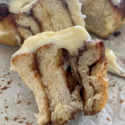 Fluffy Sourdough Cinnamon Rolls