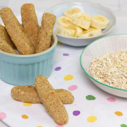 Banana Teething Rusks For Baby