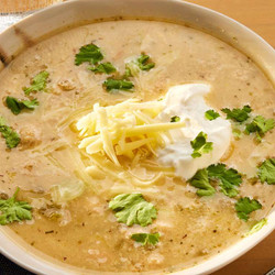 White Chili With Ground Turkey