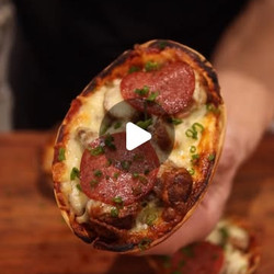 Meatlovers Pizza Tortilla Boats
