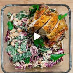 Herby Caesar Chicken Thigh Lunch Box