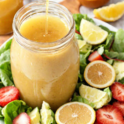 Honey Lemon Vinaigrette Salad Dressing Recipe