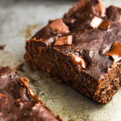 Healthy Flourless Black Bean Avocado Brownies (gluten Free)