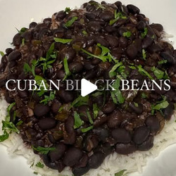 Authentic Cuban Black Beans