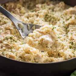 Copy of Creamy Parmesan One Pot Chicken And Rice