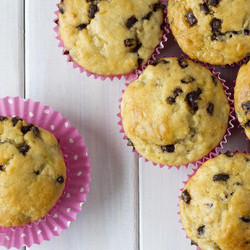 Chocolate Chip Protein Muffins Recipe