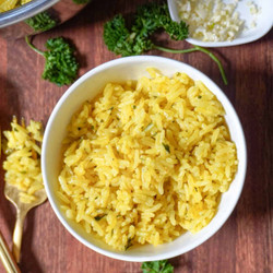 (To try) (Side) Yellow Greek Rice