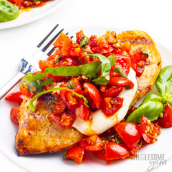 Grilled Bruschetta Chicken