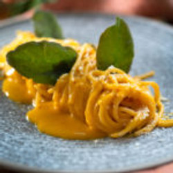 Roasted Squash And Sage Spaghetti