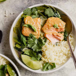 Green Curry Salmon