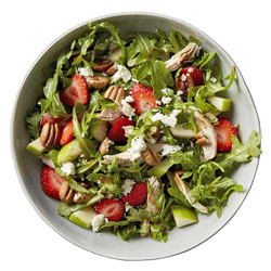 Strawberry-balsamic Arugula Salad