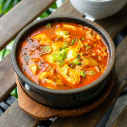Soondubu Jjigae (korean Soft Tofu Stew)