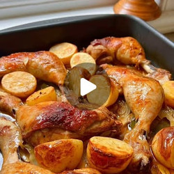 Mums Lemon And Garlic Chicken In The Oven