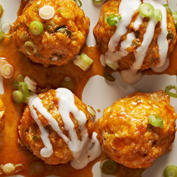 Buffalo Chicken Meatballs
