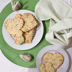 Funfetti Shortbread Cookies (two Ways)