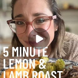 5min Lemon Lamb Roast