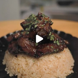Yakiniku (japanese Bbq Beef) Garlic Rice