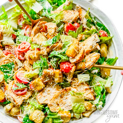 Chicken Caesar Salad (30 Minutes!)