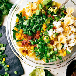 Mexican Street Corn Pasta Salad
