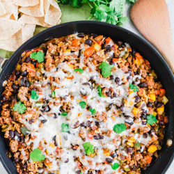 Mexican Ground Beef Skillet