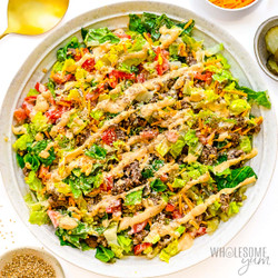 Big Mac Salad (cheeseburger Salad)