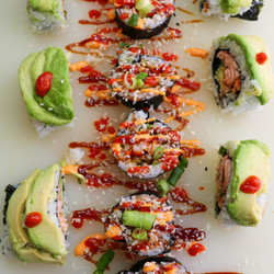 Spicy Shrimp Sushi Roll