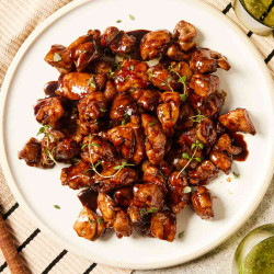 Balsamic Butter Chicken Bites