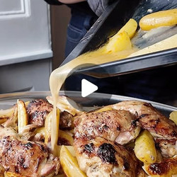 Anchovy Chicken With Potatoes And Shallots