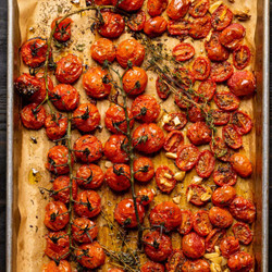 Herb Roasted Tomatoes [quick + Easy]