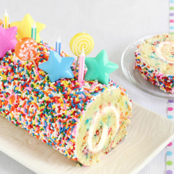 Confetti Cake Roll