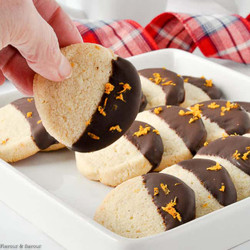 Orange Cardamom Almond Flour Cookies