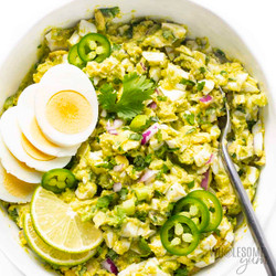 Avocado Egg Salad (10 Minutes!)