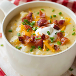 *Revised* Loaded Baked Potato Soup