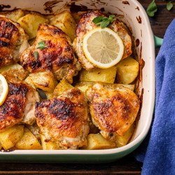 Greek Lemon Chicken And Potatoes
